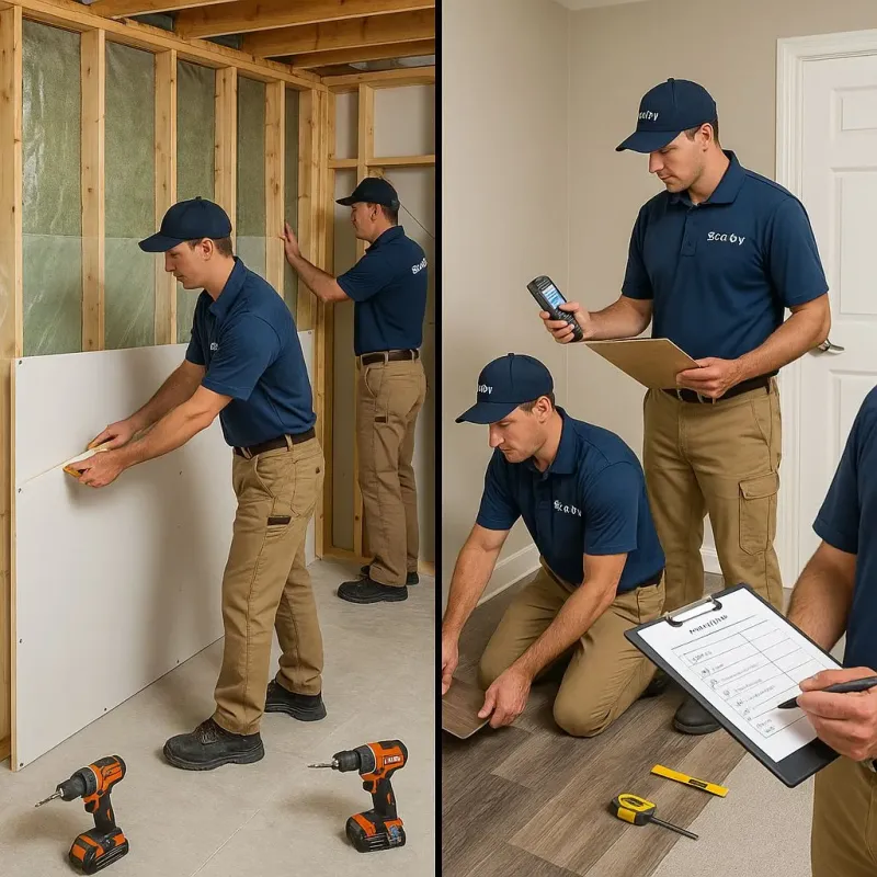 Repairs and Reconstruction process in Vernon Center, NJ