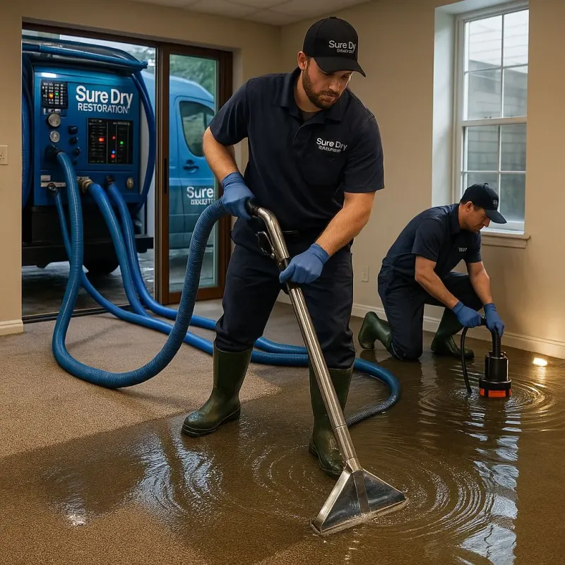 Water Extraction and Removal process in Vernon Center, NJ